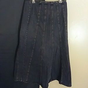 Jean skirt